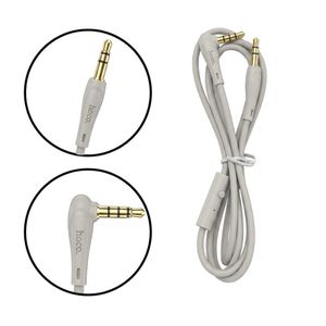 Hoco Auxiliaire Mâle/Mâle 3.5mm Avec Microphone Pour Casque
