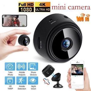 Caméra IP Mini A9 1080p HD - Caméscopes Micro Sans Fil Version Nuit Vidéo de Sécurité et Surveillance Wi-Fi pour Maison Intelligente