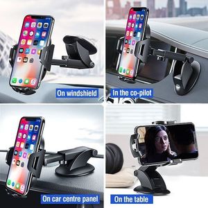 Qinglee Support Telephone Voiture Retroviseur, 360°Rotatif Rétractable  Support Smartphone Voiture, Support Portable Voiture pour Smartphone de 4 à  6,7