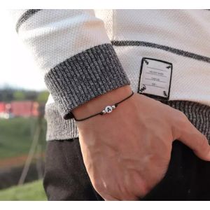 Bracelet Lettre A Blanc 