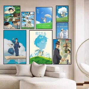 8 POSTR A5 The Wind Rises Anime 
