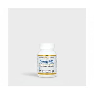 Oméga 800: Acides Gras Essentiels 480mg EPA / 320mg DHA - 30 Gélules Molles pour Santé Cardiaque & Cérébrale