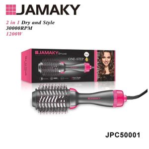 Brosse soufflante séchante et volumisante – Brosse coiffante 2 en 1 pour brushing professionnel rapide.