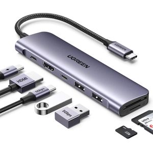 Ugreen Revodok 1071 Hub USB C 7 en 1 Adaptateur Multiport Docking Station