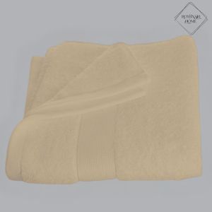 Serviette de Bain 90x150 – Grande, Douce & Absorbante – Qualité Premium - Beige