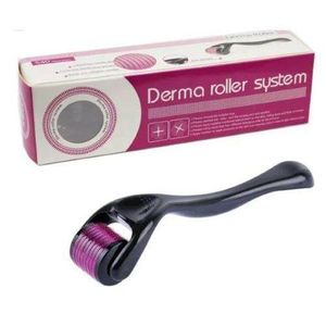 Derma Roller  Masseur roller, aide à la repousse des cheveux et de la barbe, Améliore le tonus de la peau