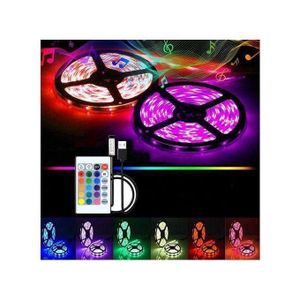 Barre lumineuse LED RGB, Bluetooth, contrôle USB, Flexible, ruban multifonction