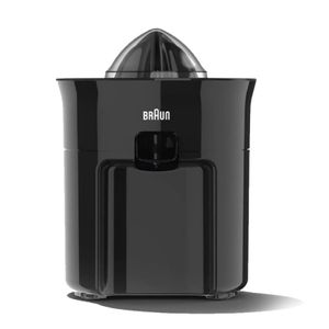 Bosch CJ3050 Presse-Agrumes 60W, Service Direct au Verre, Démarrage Automatique, Système Start/Stop, Bec Anti-Goutte, Utilisation Facile Quotidienne