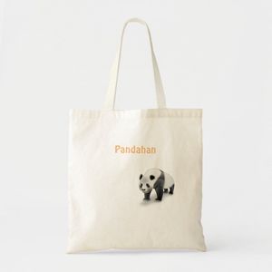 Pandahan tote bag Unique, haute qualité
