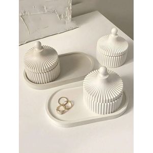 Plateau Oval avec Boite Gotina - Décoration Maison et Bureau