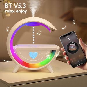 Humidificateur d'air intelligent à ultrasons pour , lampe musicale anti-gravité, haut-parleur G, lampe-haut-parleur
