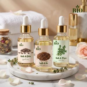 Bio Coffret Soin Cheveux 50 ml ,  Huile végétale pour une routine beauté