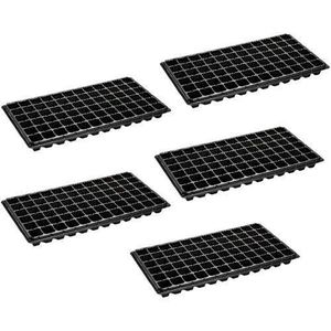Pot Semis, Amitas 5Pcs Plateau de Semis en PS Pot de Plantation