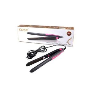 Kemei Lisseur à cheveux professionnel en plaqué pour cheveux lisses douces