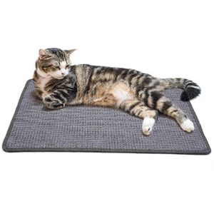 Tapis à gratter pour Chat, Tapis à gratter en Corde tissée pour Griffe de Chat