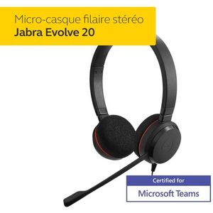 Evolve 40 Casque Professionnel MS Stereo HSC017 ( Neuf )