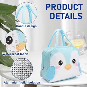 Lunch Bag Isotherme Sac à Repas Thermique pour Enfant - Haute Qualité et Facile à Transporter