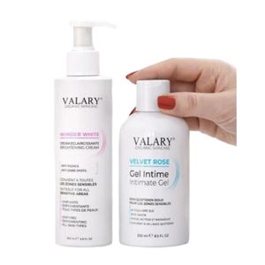 VALARY PACK DUO HYGIENE INTIME Crème Éclaircissante 200ml + Gel Nettoyant 250ml Anti-Taches