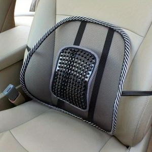 Coussin de Siège Auto Ergonomique avec Support Lombaire Réglable & Massage