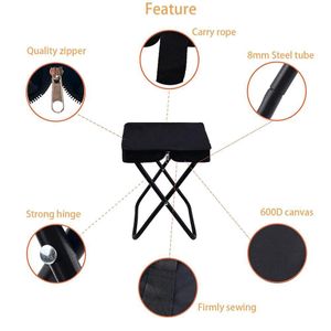 Chaise Pêche Pliante Portable pour Camping et Plage Confortable et Légère Siège Voyage Durable