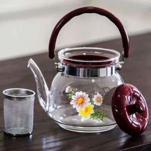 PASSOIRE A THE,750ML Teapot--théière en verre résistant à la