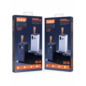 Batterie Externe GD-50 – 50000mAh - Grande Capacité & Charge Rapide
