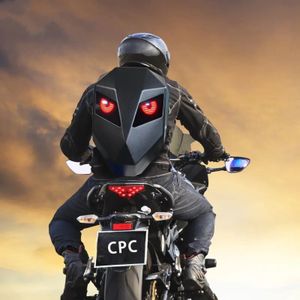 Generic Sac à dos à LED de Moto pour casque et ordinateur portable Grande  capacité, à prix pas cher