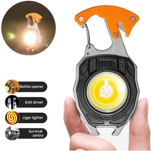 Lampe LED Rechargeable USB Multifonction avec Tournevis Compact pour Maison et Camping