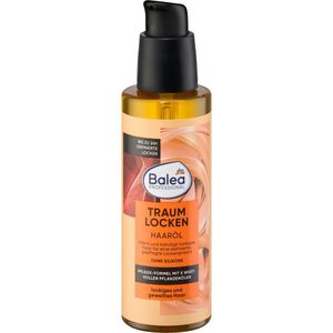 Balea Huile Cheveux Bouclés – Définition des Boucles, Anti-Frizz & Brillance, Sans Silicone
