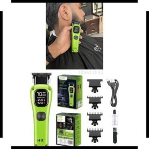 Tondeuse à Cheveux Professionnelle HTC AT-630 - Affichage LCD, Rechargeable USB et Haute Performance