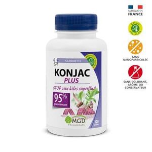 MGD Konjac Plus minceur contrôle du poids 120 gélules