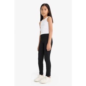 Defacto Legging Fille extensible - Noir - F3018A8.