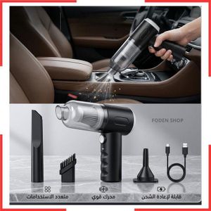 Mini Aspirateur sans fil haute puissance idéale pour voiture, clavier, maison,Vacuum Cleaner 3-in-1