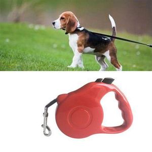 Laisse Rétractable pour Chien en Nylon – Solide avec Verrouillage et Frein à Une Touche