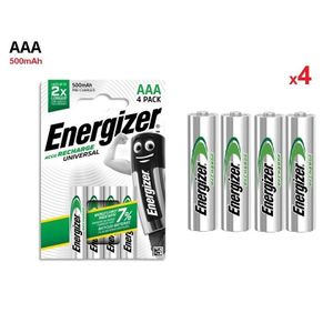 Energizer 4 Pile Rechargeable préchargée AAA (Ni-MH) x4 700mAh