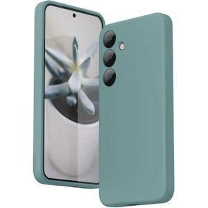 Pochette Souple Liquid Silicone liquid pour Samsung s24fe - vert