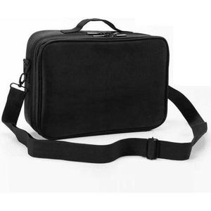 Trousse à cosmétiques, Sac de maquillage Pochette Voyage Grand Taille - Noir