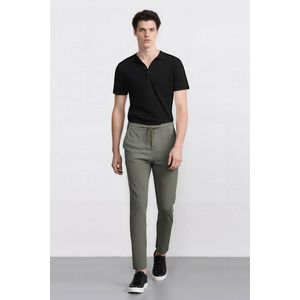Defacto Pantalon Homme en coton - Kaki - D2671AX.