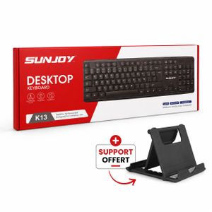 Clavier  + Support Téléphone OFFERT