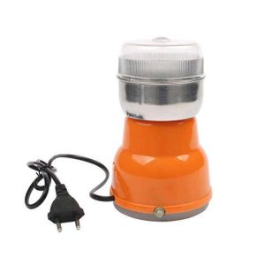 Moulin à café électrique en acier inoxydable, machine de meulage à domicile