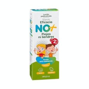 Deliplus Lotion anti-poux pour enfant nouvelle génération avec action anti-résistance 150 ml - Élimine les lentes et les poux - Contient un bonnet et un bandeau