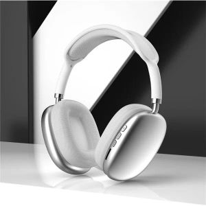 Casque Bluetooth P9 Plus sans fil avec micro, anti bruit avec Entrée jack et Carte SD Casque Gamer & Usage Quotidien - Gris