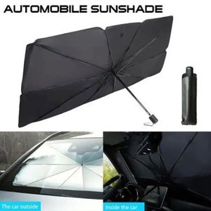 Parasol Pare-Brise de Voiture Pliable - Parapluie Anti-UV et Isolation Thermique pour Protection Solaire