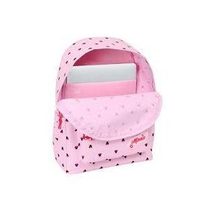 Safta Sac à dos Minnie Mouse Naive 14,1" – Rose