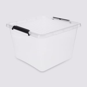 Five Boite avec couvercle en plastique transparente (32 litres)