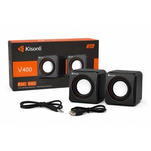 Kisonli Haut-Parleur PC  ordinateur Portable TV V310
