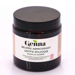 GENNA Beurre amincissant pour le corps certifié biologique - 120 ml