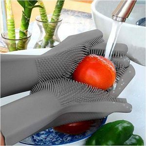 Gant de cuisine en silicone rouge - OXO