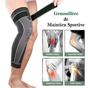 Genouillère de Maintien Sportive Compressée – Support Genou Respirant pour Sport & Protection Articulaire