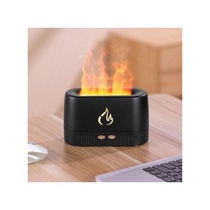 Humidificateur et diffuseur de brume effet flamme, Diffuseur d'huiles essentielles